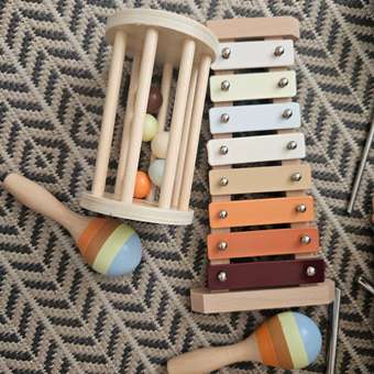 Игрушка музыкальная TrendToys бубен, маракас, ксилофон: отзыв пользователя Детский Мир