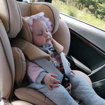 Автокресло Amarobaby Champion Isofix 0+/1/2/3 (0-36 кг) бежевый: отзыв пользователя Детский Мир