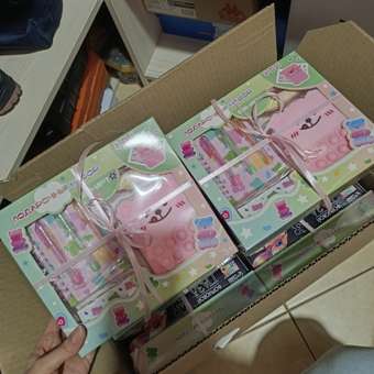 Набор канцелярский Erhaft Мишки 8 предм.: отзыв пользователя Детский Мир