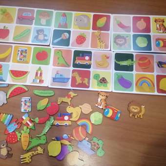 Настольная игра Baby Toys Лото Тактильное: отзыв пользователя Детский Мир