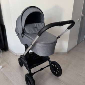 Коляска 3в1 MOWbaby Zoom new silver grey серый: отзыв пользователя Детский Мир