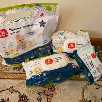 Влажные салфетки BabyGo 15 шт.: отзыв пользователя ДетМир