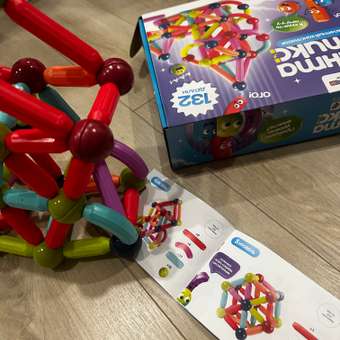 Конструктор SAYFUN toys магнитный 132 дет.: отзыв пользователя Детский Мир