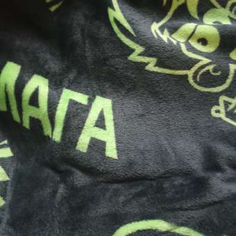 Плед Павлинка Аэро Софт А4 Неон 200 x 220 см велсофт: отзыв пользователя Детский Мир