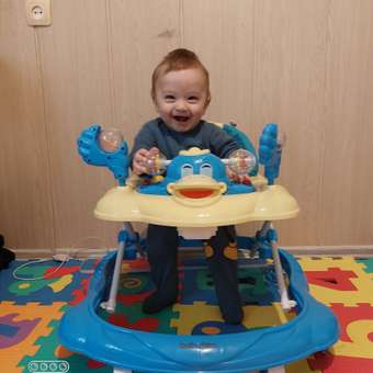 Ходунки Babyton Quack Blue+Beige голубой: отзыв пользователя ДетМир