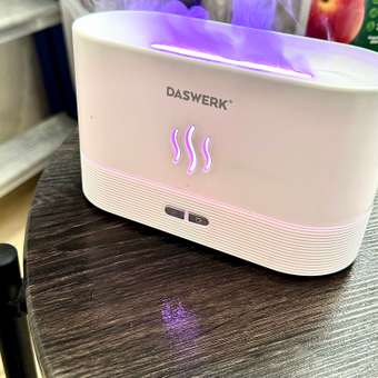 Увлажнитель воздуха DASWERK для дома, ночник, аромадиффузор (аромамасло в подарок), белый Daswerk: отзыв пользователя Детский Мир