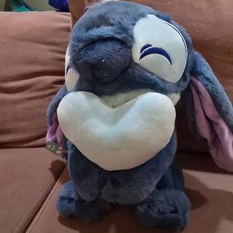 Игрушка мягкая Stitch син с сердц BZ-057: отзыв пользователя ДетМир