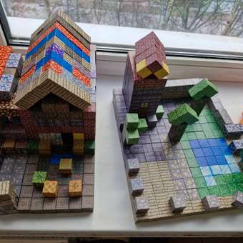 Конструктор Новый дом магнитный 184 дет.: отзыв пользователя Детский Мир