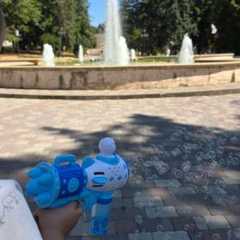 Мыльные пузыри 1TOY голубой: отзыв пользователя Детский Мир
