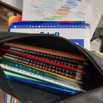 Карандаши цветные Erhaft 24 шт.: отзыв пользователя ДетМир