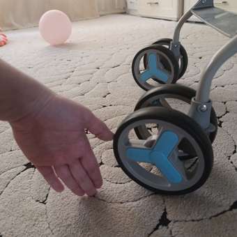 Коляска прогулочная Babyton Light голубой: отзыв пользователя ДетМир