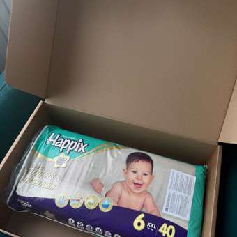 Подгузники HAPPIX Super Dry ультратонкие 6 (16+ кг) 40 шт.: отзыв пользователя Детский Мир
