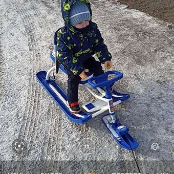 Снегокат Ника Три кота: отзыв пользователя Детский Мир