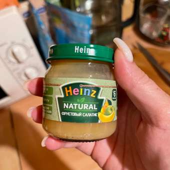 Пюре Heinz Фруктовый салатик с 6 мес 80 г: отзыв пользователя ДетМир