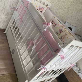 Детская кроватка Babyton, поперечный маятник (белый): отзыв пользователя Детский Мир