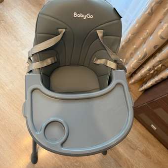 Стульчик для кормления BabyGo Bueno New серый: отзыв пользователя Детский Мир