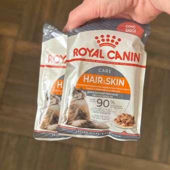 Корм для кошек Royal Canin 85г Hair Skin Care пауч: отзыв пользователя. Зоомагазин Зоозавр