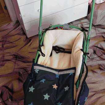 Матрас для санок FUTURINO Home Звёздочки: отзыв пользователя Детский Мир