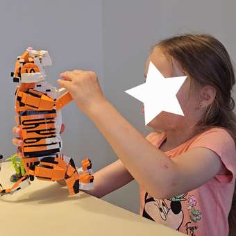 Конструктор LEGO Creator Величественный тигр: отзыв пользователя Детский Мир