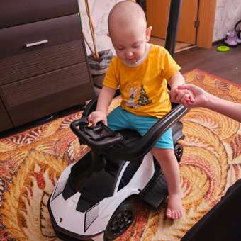 Пушкар BabyCare Lamborghini с ручкой: отзыв пользователя Детский Мир