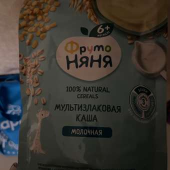 Каша молочная ФрутоНяня мультизлаковая 200г: отзыв пользователя Детский Мир