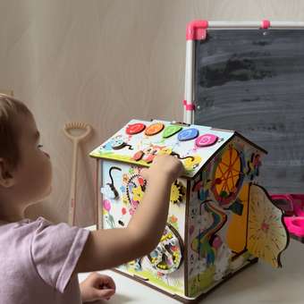 Игрушка MyKiddyQuest бизиборд Лесные Друзья: отзыв пользователя Детский Мир