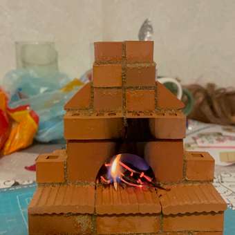 Конструктор Attivio Русская печка из кирпичиков из глины 53 дет.: отзыв пользователя ДетМир