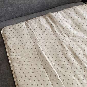 Одеяло Daisy Сердечки экрю 75 x 90 см: отзыв пользователя Детский Мир