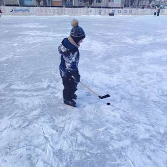 Набор для хоккея Задира Клюшка хоккейная детская 3 шт + шайбы 3 шт: отзыв пользователя Детский Мир