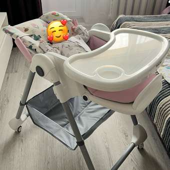 Стульчик для кормления Babyton Pretty Friends Pink розовый: отзыв пользователя Детский Мир