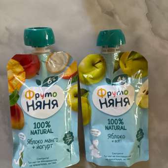 Десерт ФрутоНяня Яблоко-клубника-малина с 6 мес 90 г: отзыв пользователя Детский Мир