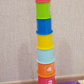 Игрушка Chicco пирамидка Башня: отзыв пользователя Детский Мир