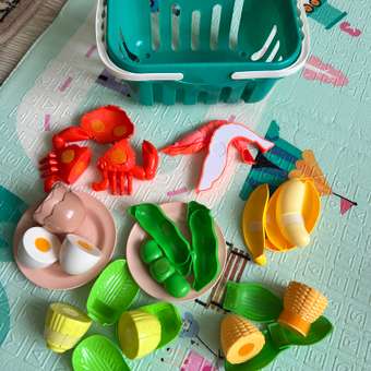 Игрушка Leylek. посуда 17 предм.: отзыв пользователя Детский Мир