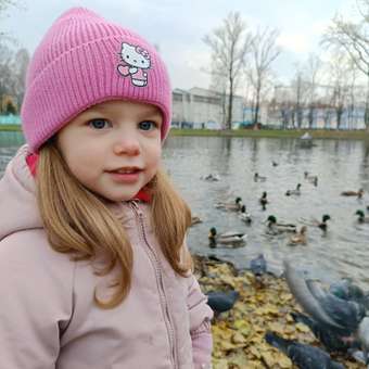 Шапка Hello Kitty: отзыв пользователя ДетМир