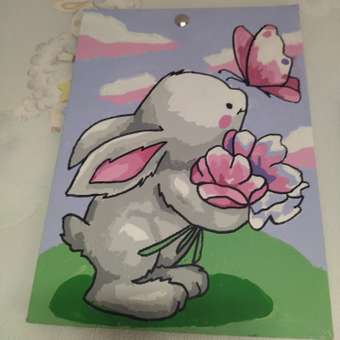 Картина по номерам Hobby Paint Кролик Снежок в ассортименте: отзыв пользователя Детский Мир
