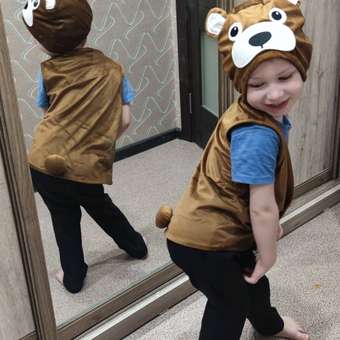 Костюм Grimmo Медведь: отзыв пользователя Детский Мир