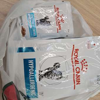 Корм для кошек ROYAL CANIN 0.350кг Hypoallergenic гипоаллергенный: отзыв пользователя. Зоомагазин Зоозавр