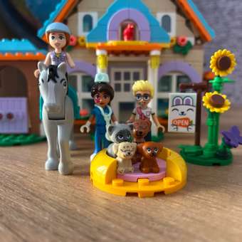 Конструктор LEGO Friends Ветеринарная клиника 428 дет.: отзыв пользователя Детский Мир