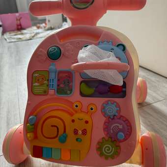 Ходунки Babyhit Multi Tray розовый: отзыв пользователя Детский Мир