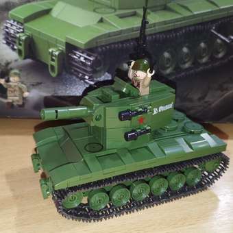 Конструктор Танк КВ-2 472 дет.: отзыв пользователя Детский Мир