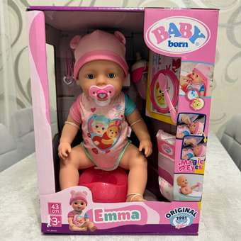 Кукла пупс BABY BORN Эмма с магическими глазками высота 43 см: отзыв пользователя Детский Мир