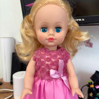 Кукла классическая СТРАНА КУКОЛ большая говорящая в платье высота 40 см: отзыв пользователя Детский Мир