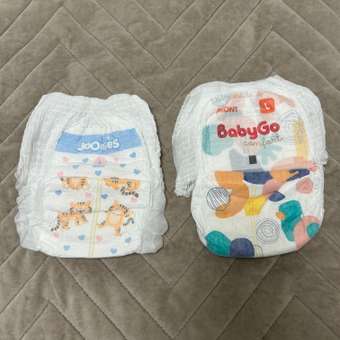Трусики BabyGo Comfort L (9-14 кг) 44 шт.: отзыв пользователя ДетМир