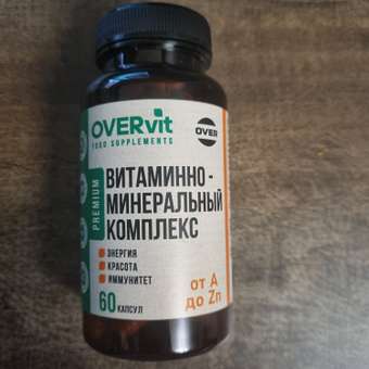 Витаминно-минеральный комплекс OVER для красоты и здоровья 60 капсул: отзыв пользователя Детский Мир