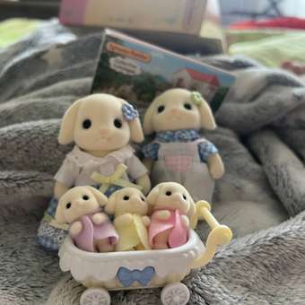 Игровой набор Sylvanian Families Семья Цветочных кроликов: отзыв пользователя ДетМир