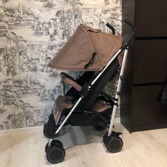 Коляска прогулочная Babyton City Coffie коричневый: отзыв пользователя Детский Мир