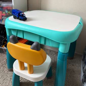 Стол для конструирования Yiwu Yofun Trading Co со стулом 2в1: отзыв пользователя Детский Мир