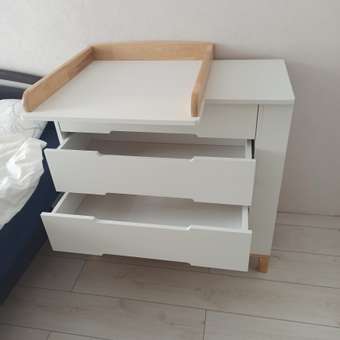 Комод пеленальный Rant INDY (белый): отзыв пользователя Детский Мир