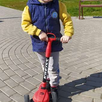 Самокат Kreiss трехколесный: отзыв пользователя ДетМир