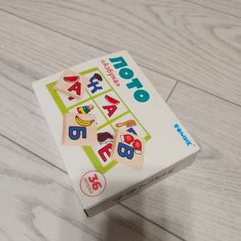 Настольная игра Томик Лото "Азбука" 36 деталей: отзыв пользователя Детский Мир